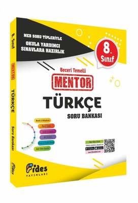 Fides Yayınları 8. Sınıf Mentor Türkçe Soru Bankası - 1