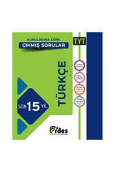 Fides Yayınları TYT Türkçe Son 15 Yıl Konularına Göre Çıkmış Sorular - Fides Yayınları