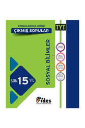 Fides Yayınları TYT Sosyal Bilimler Son 15 Yıl Konularına Göre Çıkmış Sorular - Fides Yayınları