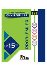Fides Yayınları TYT Problemler Son 15 Yıl Konularına Göre Çıkmış Sorular - Fides Yayınları