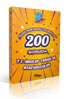 Fides Yayınları 200 Soruda 8. Sınıf T.C. İnkılap Tarihi ve Atatürkçülük - 1