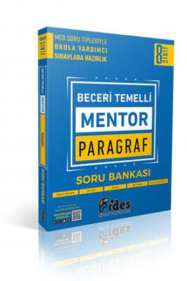 Fides Yayınları 8. Sınıf Beceri Temelli Mentor Paragraf Soru Bankası - 1