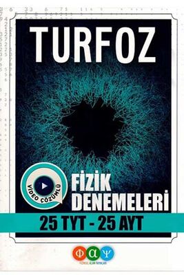 Fiziksel Alan Yayınları TYT AYT Fizik TURFOZ 25li Denemeleri - 1