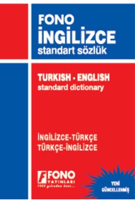 İngilizce Standart Sözlük Fono Yayınları - 1