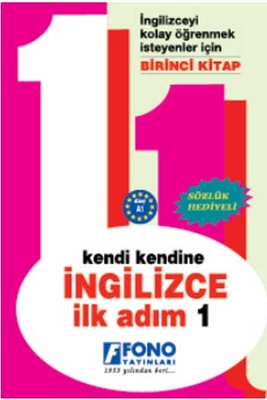 Kendi Kendine İngilizce İlk Adım 1 Sözlük Hediyeli Fono Yayınları - 1