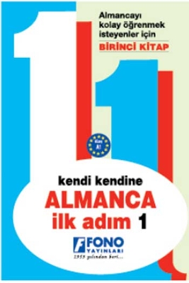 Kendi Kendine Almanca İlk Adım 1 Fono Yayınları - 1