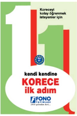 Kendi Kendine Korece İlk Adım 1 Fono Yayınları - 1