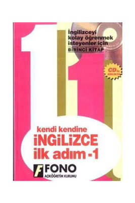 Fono Yayınları İngilizce İlk Adım 1 (2 CD'li) - Kutulu - 1