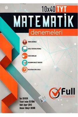 Full Matematik Yayınları TYT Matematik 10x40 Denemeleri - 1