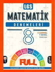 Full Matematik 8. Sınıf LGS Matematik Deneme - Full Matematik Yayınları