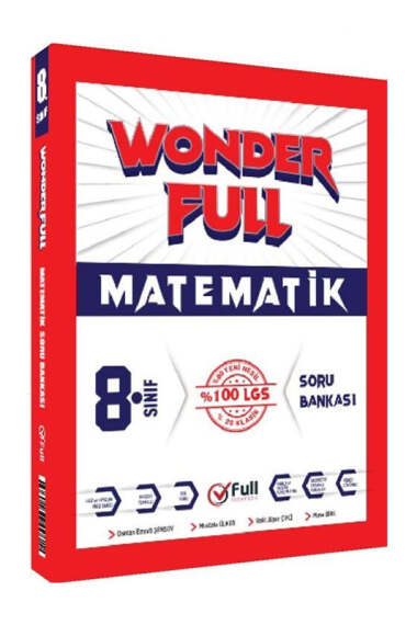 Full Matematik 8.Sınıf LGS Wonder Full Matematik Soru Bankası - 1