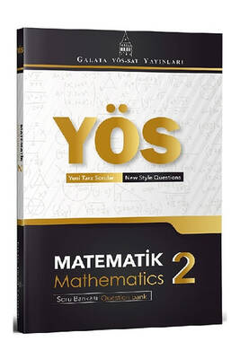 Galata Yayınları YÖS Matematik 2 Soru Bankası - 1