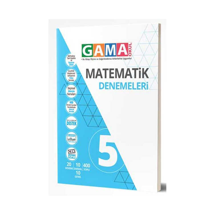 Gama Okul Yayınları 5. Sınıf Matematik Denemeleri