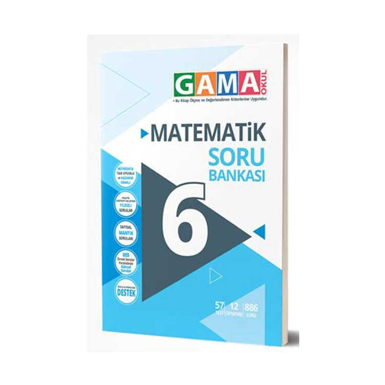 Gama Okul Yayınları 6. Sınıf Matematik Soru Bankası