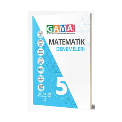 Gama Okul Yayınları 5. Sınıf Matematik Denemeleri - 1