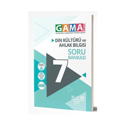 Gama Okul Yayınları 7. Sınıf Din Kültürü ve Ahlak Bilgisi Soru Bankası - 1