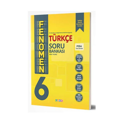 Gama Okul Yayınları FENOMEN 6. Sınıf Türkçe Soru Bankası - 1