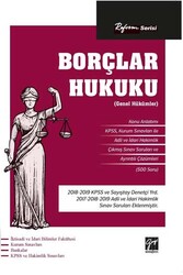Gazi Kitabevi Reform Serisi Borçlar Hukuku (Genel Hükümler) - Gazi Kitabevi