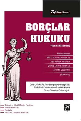 Gazi Kitabevi Reform Serisi Borçlar Hukuku (Genel Hükümler) - 1