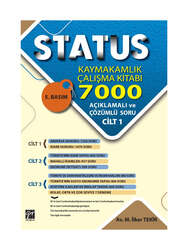 Gazi Kitabevi Status Kaymakamlık Çalışma Kitabı 7000 Açıklamalı ve Çözümlü Soru - Gazi Kitabevi