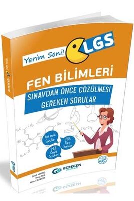 ​Gezegen Yayınları LGS Fen Bilimleri Sınavdan Önce Çözülmesi Gereken Sorular - 1
