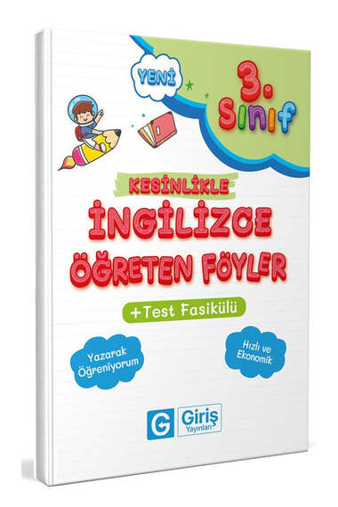 Giriş Yayınları 3.Sınıf İngilizce Öğreten Föyler - 1