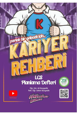 Gönüllüler Karması Yayınları 8. Sınıf Kariyer Rehberi Planlama Defteri - 1