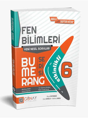 Günay Yayınları 6. Sınıf Bumerang Etkinlikli Fen Bilimleri - 1