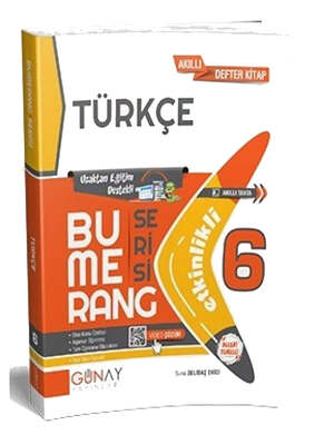 Günay Yayınları 6. Sınıf Bumerang Etkinlikli Türkçe - 1