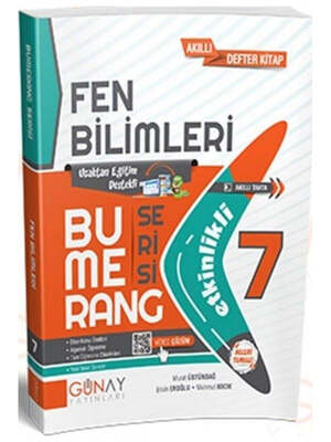 Günay Yayınları 7.Sınıf Bumerang Etkinlikli Fen Bilimleri - 1