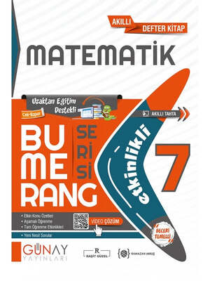 Günay Yayınları 7.Sınıf Bumerang Etkinlikli Matematik - 1