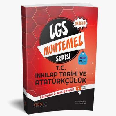 Günay Yayınları 8. Sınıf LGS T.C. İnkılap Tarihi ve Atatürkçülük Muhtemel Çıkabilir Serisi - 1