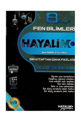 Hayalimo Yayınları 8. Sınıf Fen Bilimleri Etkinlikli Konu Anlatım - 1