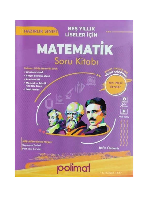 Polimat Yayınları Hazırlık Sınıfı Matematik Soru Kitabı