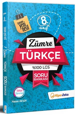 Hiper Zeka 8. Sınıf Zümre Türkçe %100 LGS Soru Bankası - 1