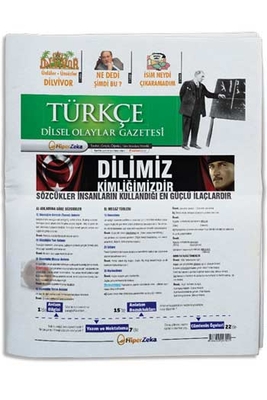 Hiper Zeka Tüm Sınavlar İçin Türkçe Dilsel Olaylar Gazetesi - 1