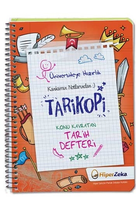 Hiper Zeka Üniversiteye Hazırlık Konu Kavratan TYT AYT Tarih Defteri Tarikopi - 1