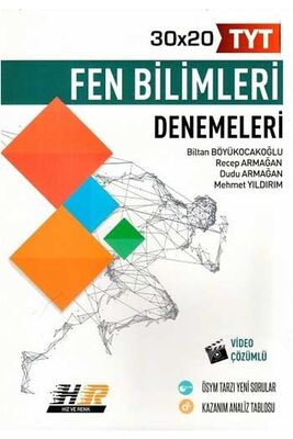 Hız ve Renk Yayınları TYT Fen Bilimleri 30x20 Denemeleri - 1