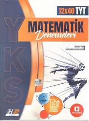 Hız ve Renk Yayınları - Hız ve Renk Yayınları 2023 TYT Matematik 12 x 40 Denemesi