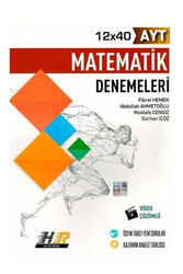 Hız ve Renk Yayınları - Hız ve Renk AYT Matematik Kondisyon 12 x 40 Deneme