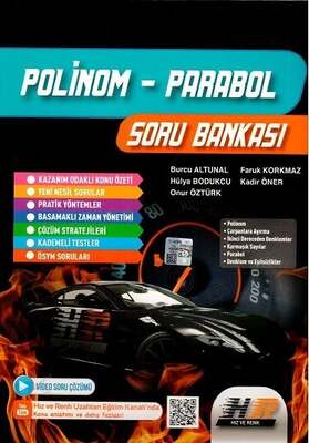 Hız ve Renk Yayınları Polinom Parabol Soru Bankası - 1