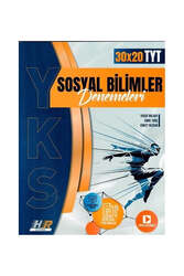 Hız ve Renk Yayınları TYT Sosyal Bilimler 30 x 20 Denemeleri - Hız ve Renk Yayınları