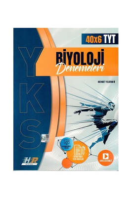 Hız ve Renk Yayınları TYT Biyoloji 40x6 Deneme - 1