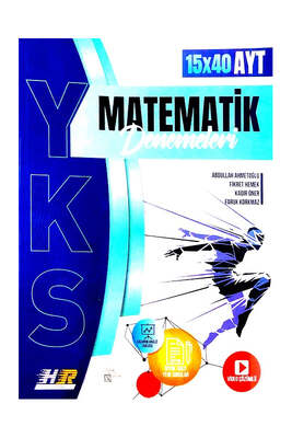 Hız ve Renk Yayınları AYT Matematik 15*40 Deneme - 1