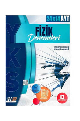 Hız ve Renk Yayınları AYT Fizik 24 x 14 Denemeleri - 1