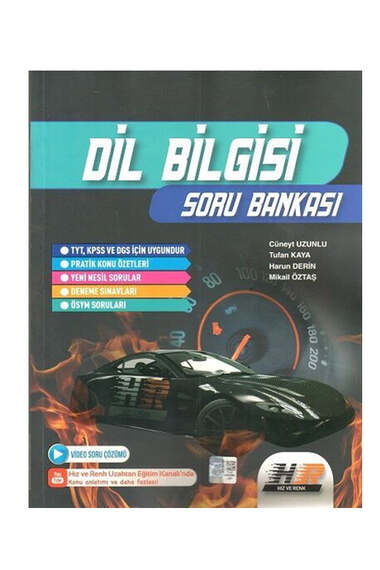 Hız ve Renk 2024 TYT Dil Bilgisi Soru Bankası - 1