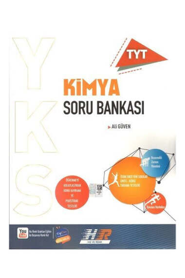 Hız ve Renk Yayınları 2024 TYT Kimya Soru Bankası - 1