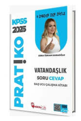 Hoca Kafası Yayınları 2025 KPSS Vatandaşlık Pratiko Soru Cevap Çalışma Kitabı - Hoca Kafası Yayınları