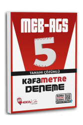 Hoca Kafası Yayınları 2025 MEB-AGS Kafametre Tamamı Çözümlü 5 Deneme - Hoca Kafası Yayınları