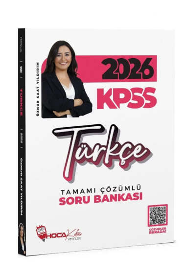 Hoca Kafası Yayınları 2026 KPSS Türkçe Tamamı Çözümlü Soru Bankası - 1